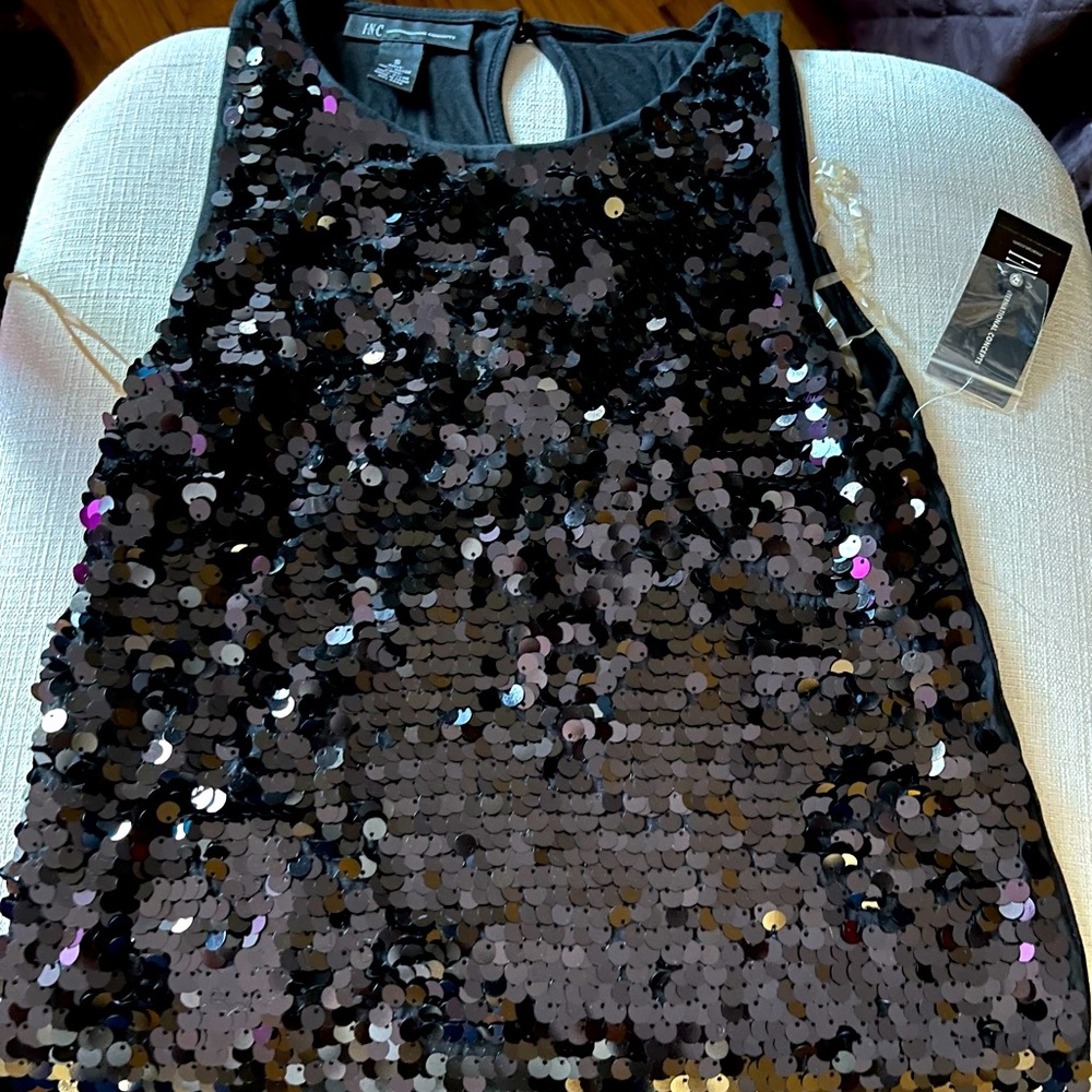New Years Eve just around my he corner, dazzle in this sequin blouse !
